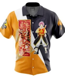 Chemise hawaïenne Natsu Dragnir Fairy Tail