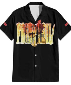 Chemise hawaïenne Natsu Dragneel Fairy Tail Anime