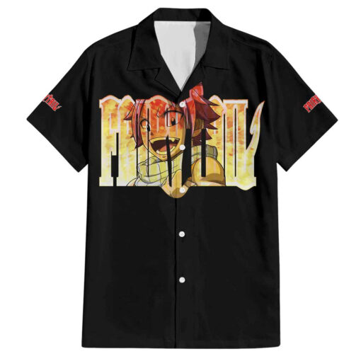 Chemise hawaïenne Natsu Dragneel Fairy Tail Anime
