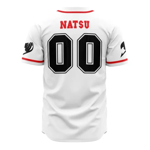 Maillot de baseball Natsu Dragneel Fairy Tail – Image 2