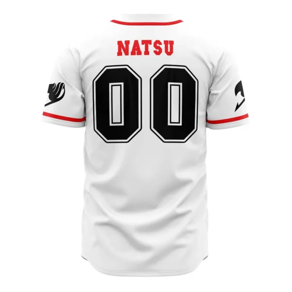 Maillot de baseball Natsu Dragneel Fairy Tail – Image 2