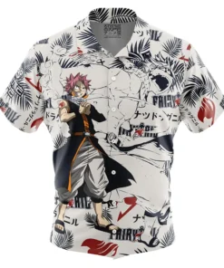 Chemise hawaïenne Natsu Fairy Tail