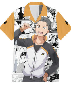 Chemise hawaïenne Natsuki Subaru Hajimeru Isekai Seikatsu