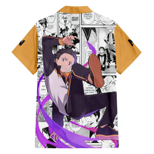 Chemise hawaïenne Natsuki Subaru Hajimeru Isekai Seikatsu – Image 2