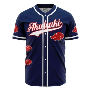 Maillot de baseball Akatsuki Bleu Marine Uchiha Shippuden
