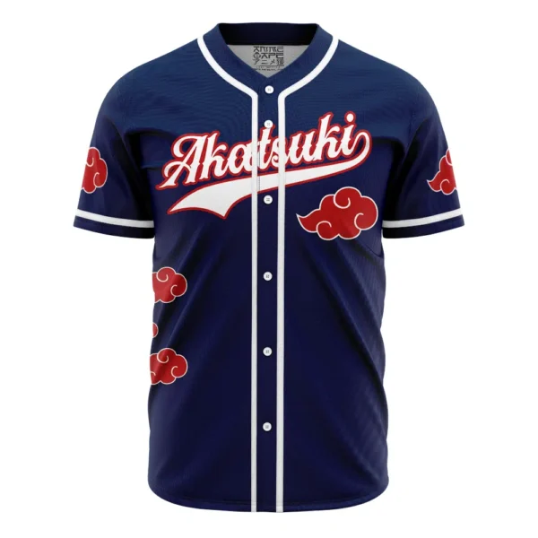 Maillot de baseball Akatsuki Bleu Marine Uchiha Shippuden