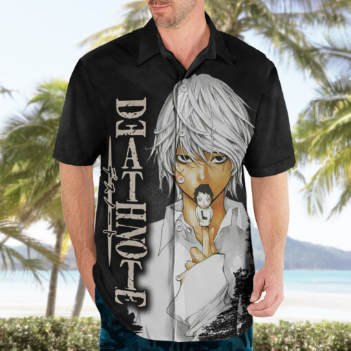 Chemise hawaïenne Near Death Note Anime – Image 3