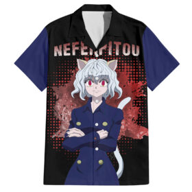 Chemise hawaïenne Neferpitou Hunter x Hunter Anime