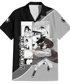 Chemise hawaïenne Neji Hyuga Naruto Anime Manga Mix