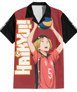 Chemise hawaïenne Nekoma Kenma Kozume