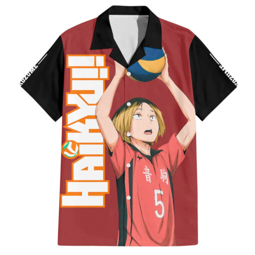 Chemise hawaïenne Nekoma Kenma Kozume
