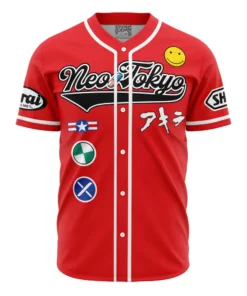 Maillot de baseball Néo Tokyo Akira