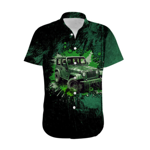 Chemise hawaïenne Ne jamais sous-estimer un vieil homme avec un Jeep TS07 – Image 2