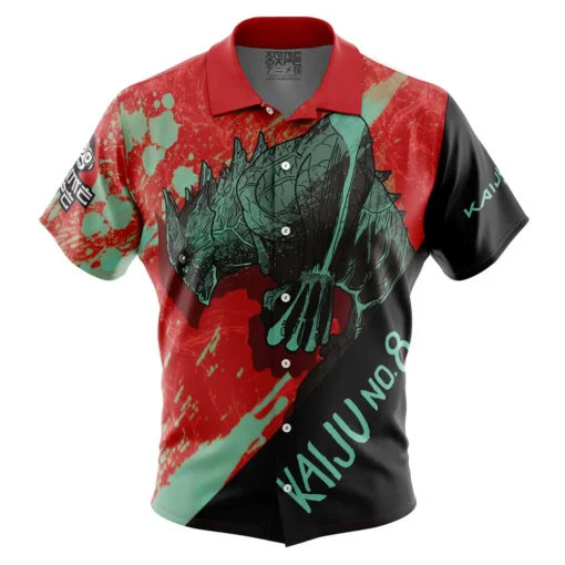 Chemise hawaïenne Nouveau Monstre Shonen Kaiju no 8