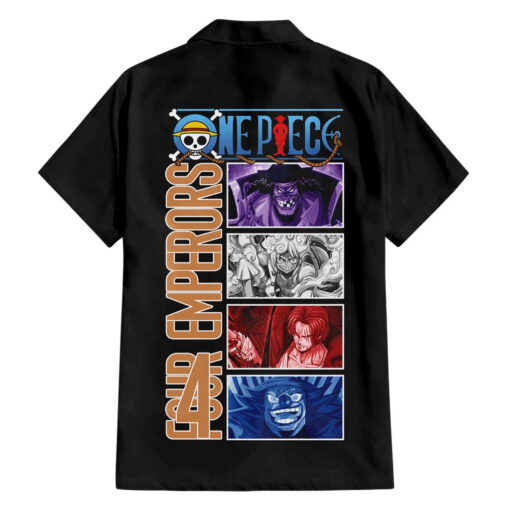 Chemise hawaïenne New Yonko One Piece Anime – Image 2