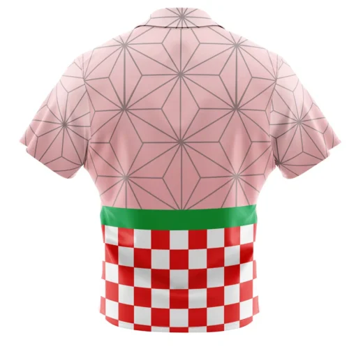 Chemise hawaïenne Nezuko Kamado Demon Slayer – Image 2