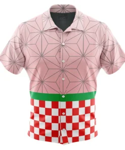 Chemise hawaïenne Nezuko Kamado Demon Slayer