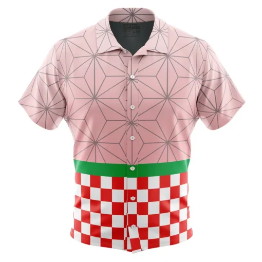 Chemise hawaïenne Nezuko Kamado Demon Slayer