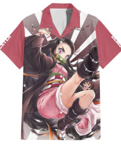 Chemise hawaïenne Nezuko Kamado