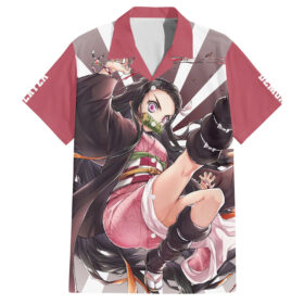 Chemise hawaïenne Nezuko Kamado