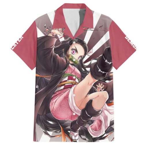 Chemise hawaïenne Nezuko Kamado
