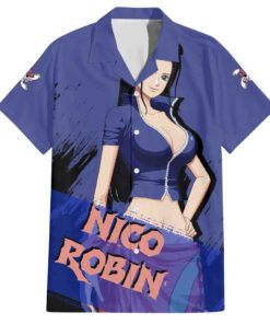 Chemise hawaïenne Nico Robin One Piece Anime