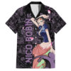 Chemise hawaïenne Nico Robin One Piece Anime Manga Mix Pattern