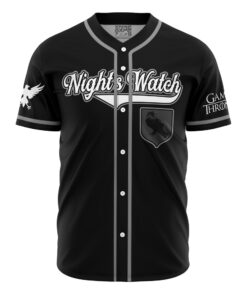 Maillot de baseball Garde de Nuit Neige Game of Thrones