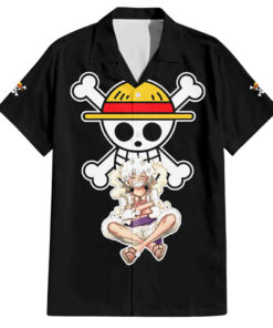 Chemise hawaïenne Luffy Gear 5 Nika One Piece Anime