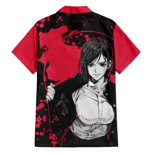 Chemise hawaïenne Nobara Kugisaki Jujutsu Kaisen Manga Style Art – Image 2