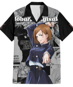Chemise hawaïenne Nobara Kugisaki Manga Style