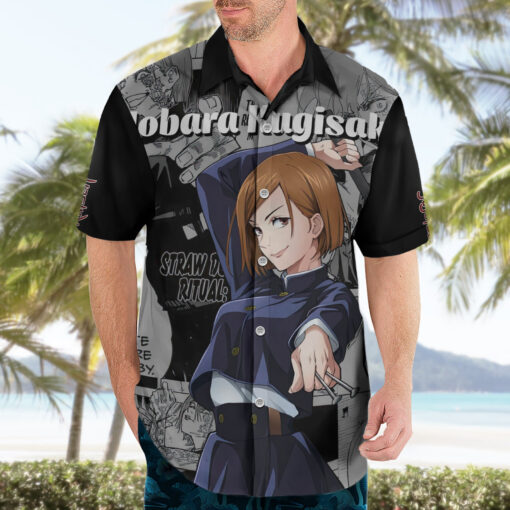 Chemise hawaïenne Nobara Kugisaki Manga Style – Image 3
