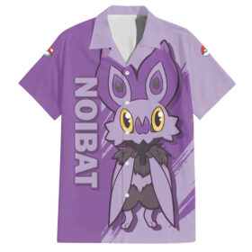 Chemise hawaïenne Noibat Pokémon Anime