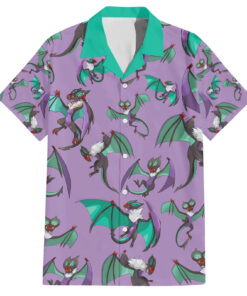 Chemise hawaïenne Noivern motif