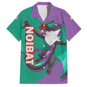 Chemise hawaïenne Noivern Pokémon Anime