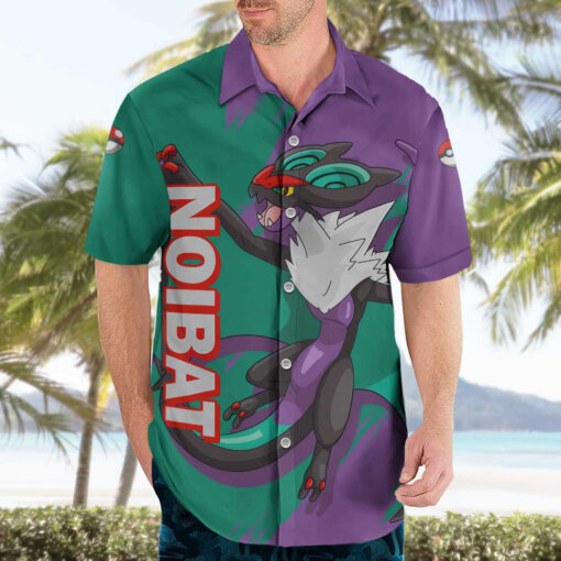 Chemise hawaïenne Noivern Pokémon Anime – Image 3