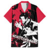Chemise hawaïenne Noritoshi Kamo Jujutsu Kaisen Manga Style Art