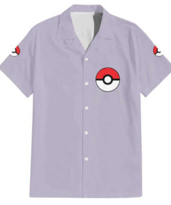 Chemise hawaïenne Pokémon type Normal Anime