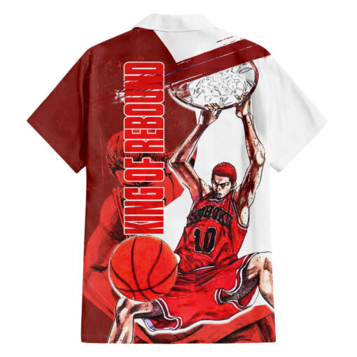 Chemise hawaïenne Numéro 10 de Sohoku Slam Dunk Anime Manga Mix – Image 2