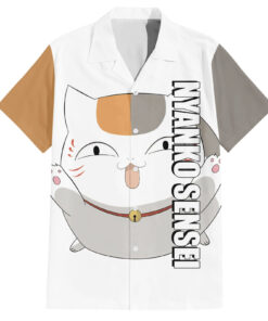 Chemise hawaïenne Nyanko Sensei Madara Natsume Yuujinchou Anime