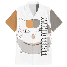 Chemise hawaïenne Nyanko Sensei Madara Natsume Yuujinchou Anime