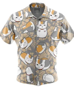Chemise hawaïenne Nyanko-sensei Natsume’s Book of Friends