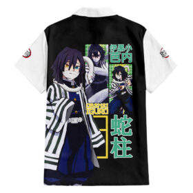 Chemise hawaïenne Obanai Iguro Demon Slayer Anime V2