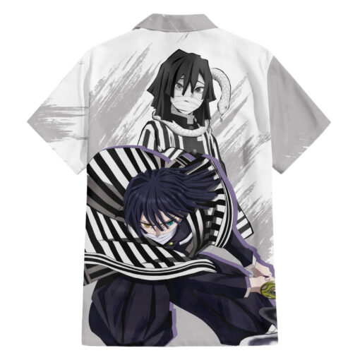 Chemise hawaïenne Obanai Iguro Demon Slayer – Image 2