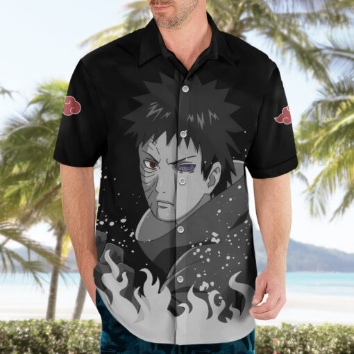 Chemise hawaïenne Obito Uchiha Naruto – Image 3
