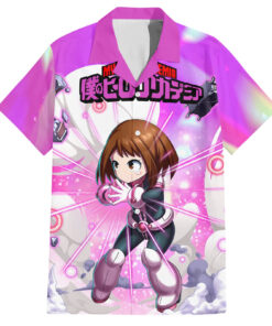Chemise hawaïenne Ochako Uraraka Anime