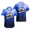 Chemise hawaïenne Ohio Jeep Fest style bleu