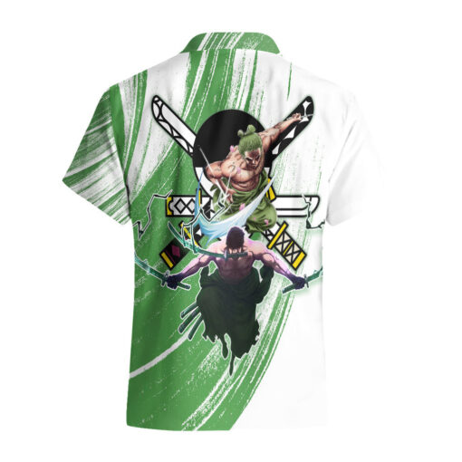 Chemise hawaïenne One Piece Roronoa Zoro Wano épéiste – Image 3