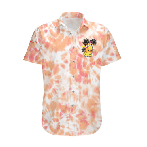 Chemise hawaïenne Jeep orange tie-dye les meilleures choses dans la vie – Image 2
