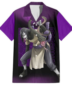 Chemise hawaïenne Orochimaru Naruto Anime